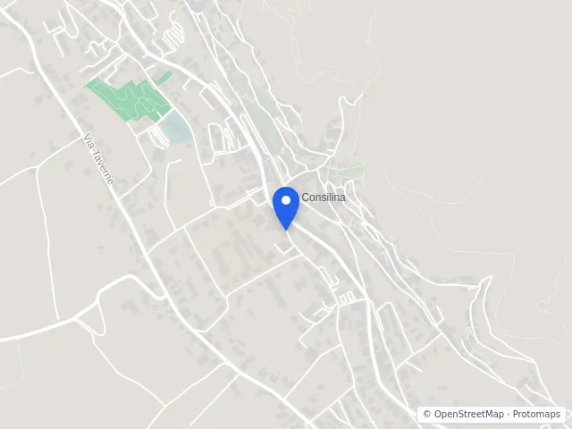 Mappa di Sala Consilina, Salerno