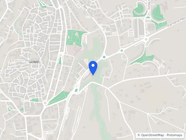 Mappa di Velletri, Roma