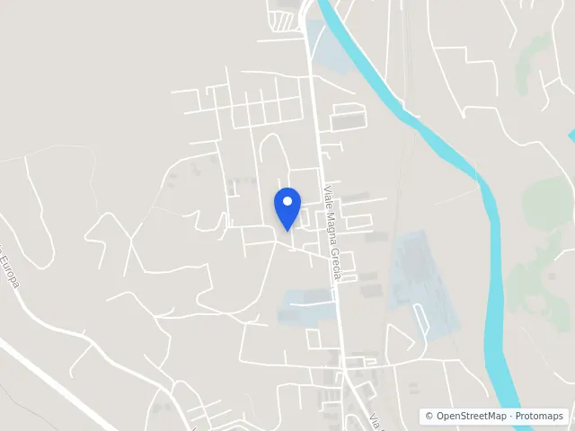 Mappa di Catanzaro
