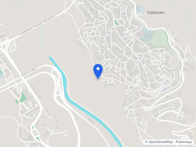 Mappa di Catanzaro