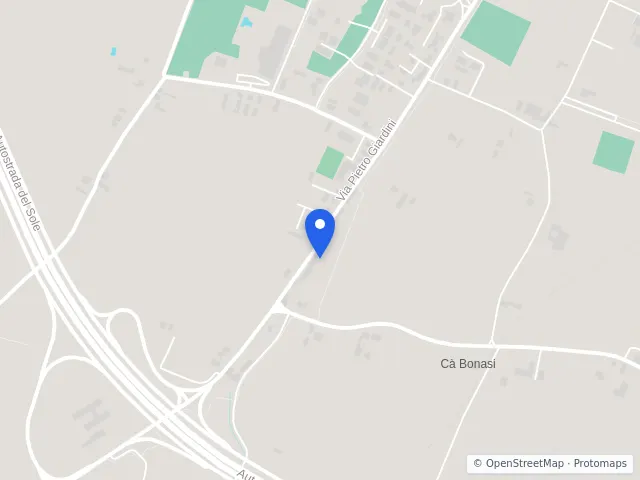 Mappa di Modena
