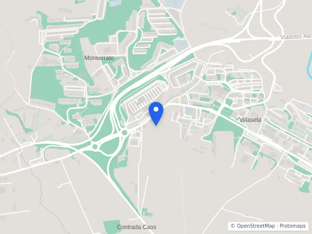 Mappa di Agrigento