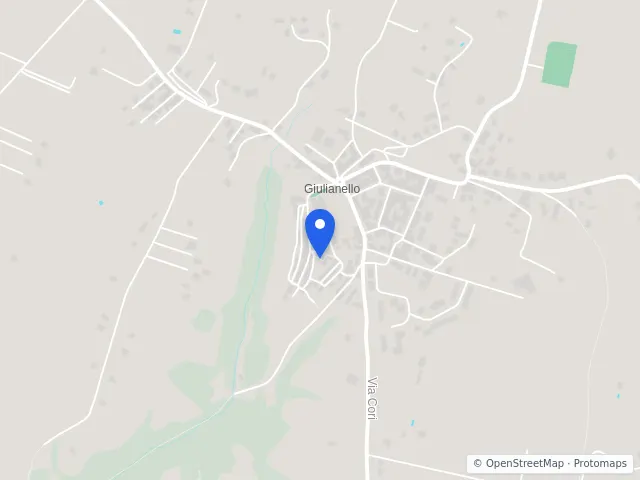 Mappa di Cori, Latina