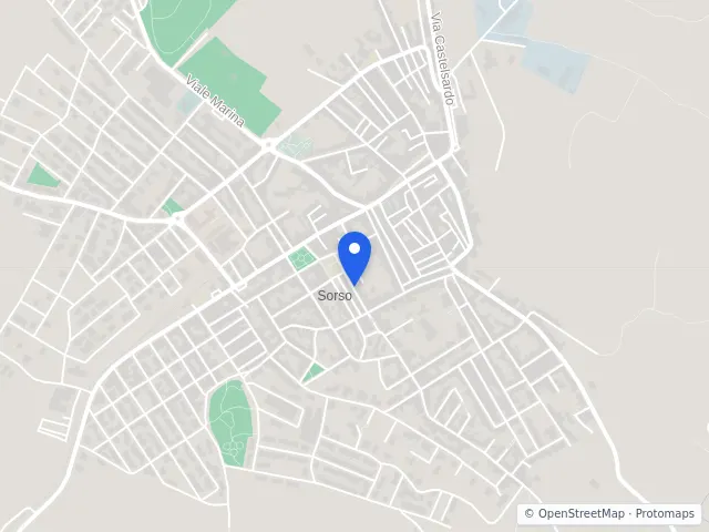 Mappa di Sorso, Sassari