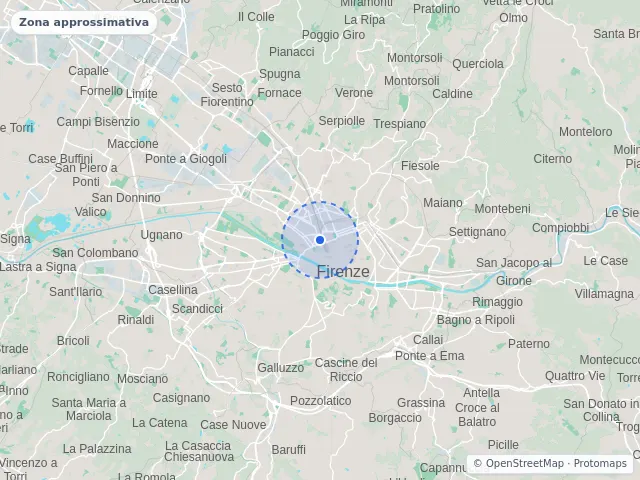 Mappa di Firenze