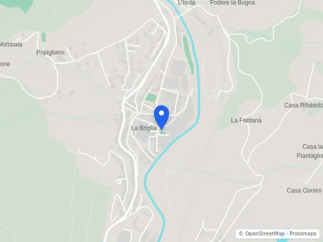 Mappa di Vaiano, Prato