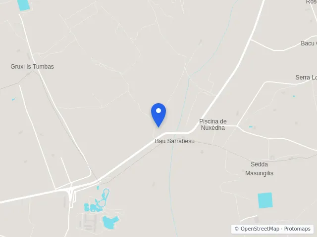 Mappa di Maracalagonis, Cagliari