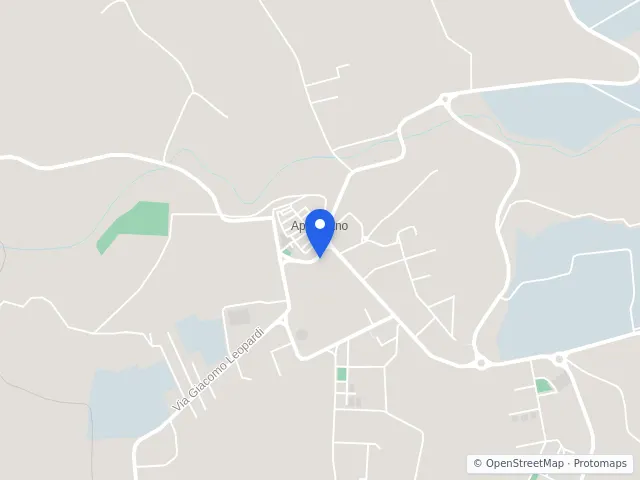 Mappa di Appignano, Macerata