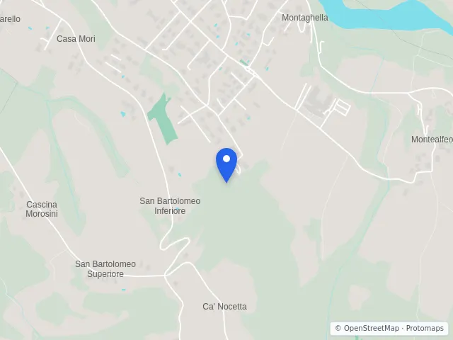 Mappa di Godiasco Salice Terme, Pavia