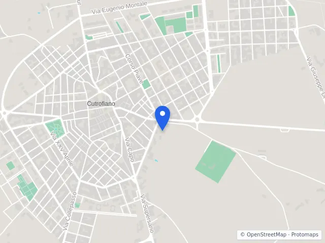Mappa di Cutrofiano, Lecce