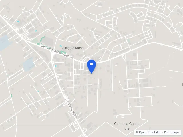 Mappa di Agrigento