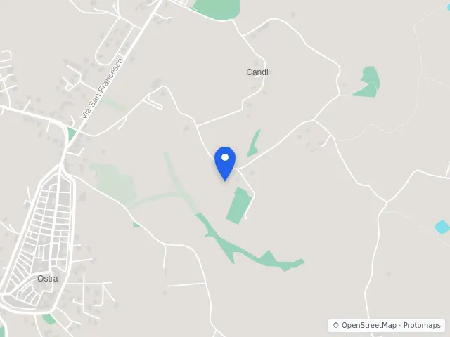 Mappa di Ostra, Ancona
