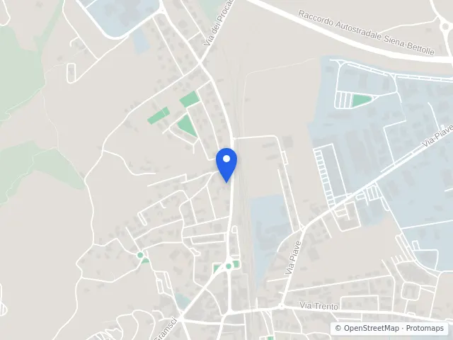 Mappa di Sinalunga, Siena