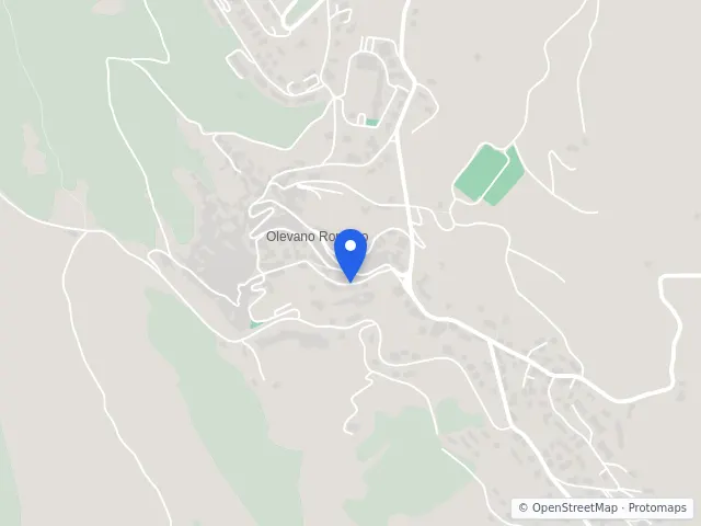 Mappa di Olevano Romano, Roma
