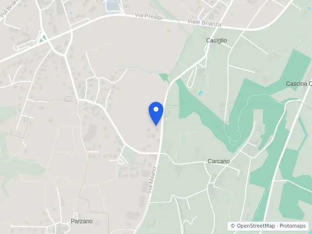 Mappa di Albavilla, Como