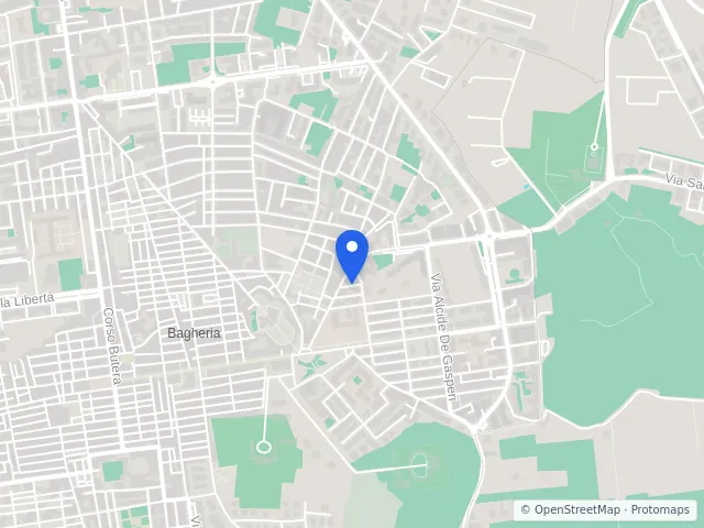 Mappa di Bagheria, Palermo