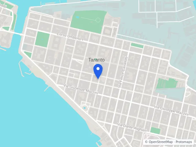 Mappa di Taranto