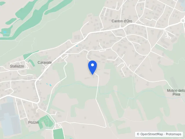 Mappa di Caravate, Varese