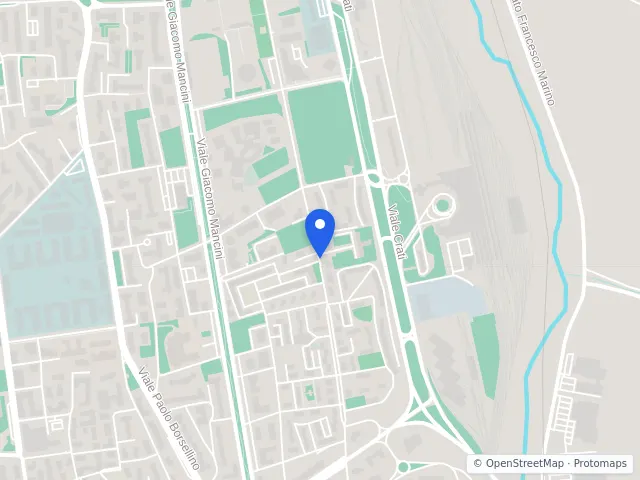 Mappa di Cosenza
