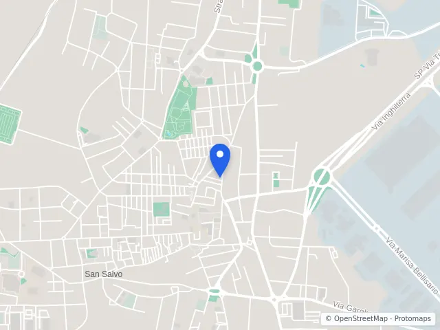 Mappa di San Salvo, Chieti