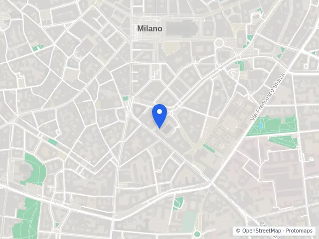 Mappa di Milano