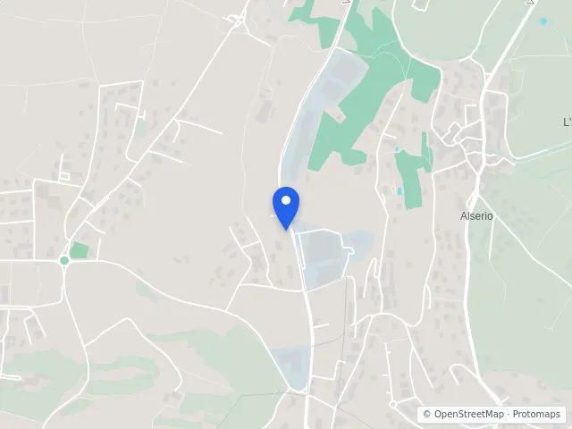 Mappa di Alserio, Como