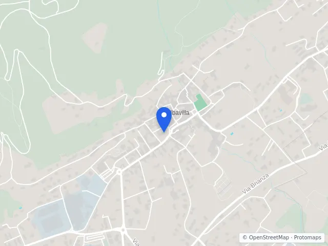 Mappa di Albavilla, Como