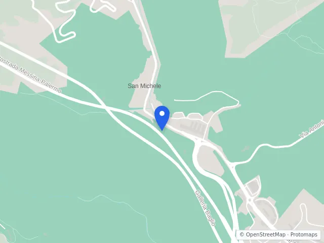 Mappa di Messina
