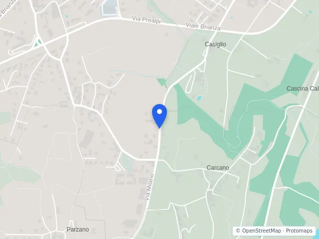 Mappa di Albavilla, Como