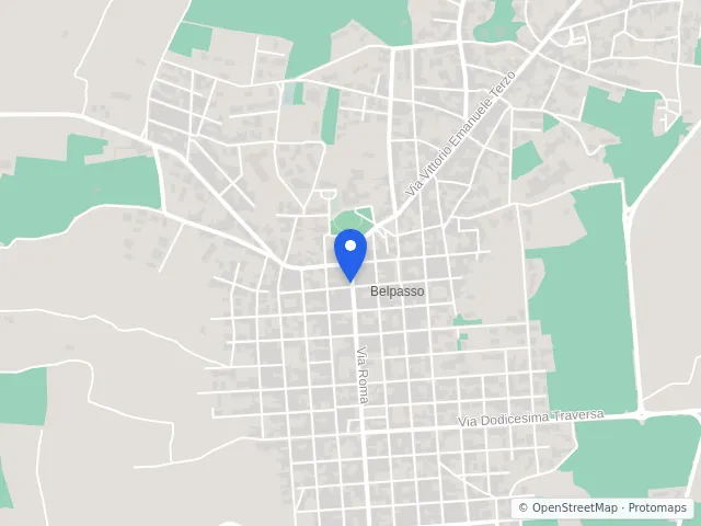 Mappa di Belpasso, Catania