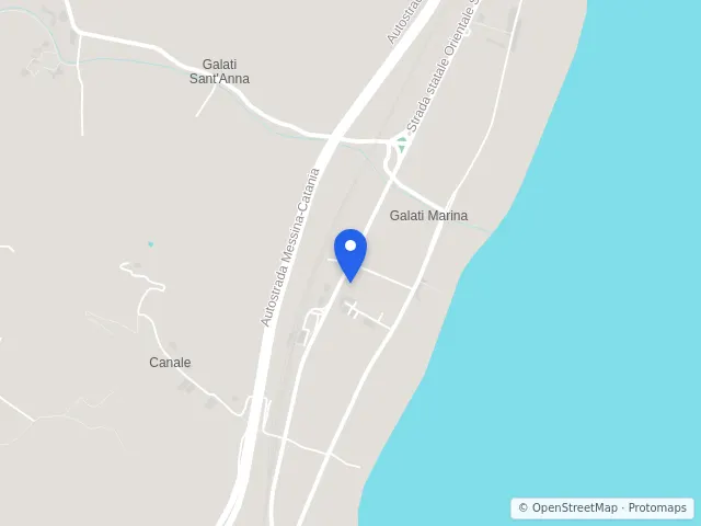 Mappa di Messina