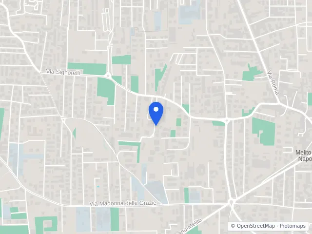 Mappa di Melito di Napoli, Napoli
