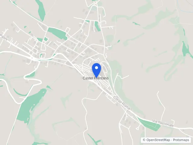 Mappa di Castel Frentano, Chieti