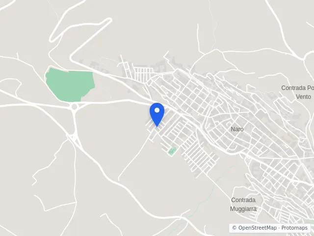 Mappa di Naro, Agrigento