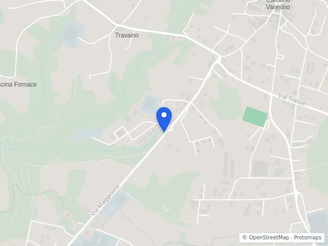 Mappa di Caronno Varesino, Varese