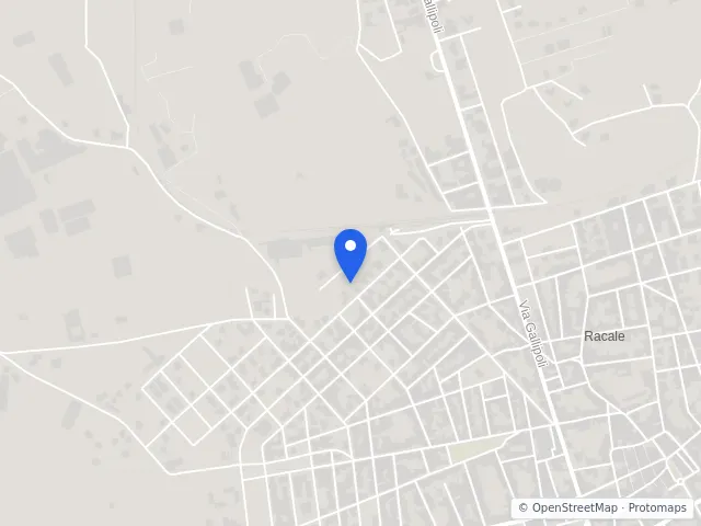 Mappa di Racale, Lecce