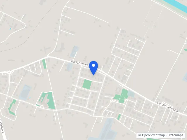 Mappa di Noventa Padovana, Padova