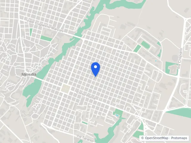 Mappa di Massafra, Taranto