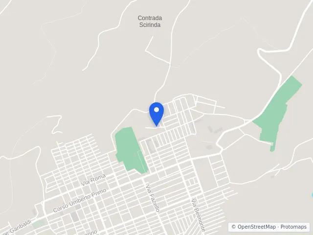 Mappa di Ribera, Agrigento