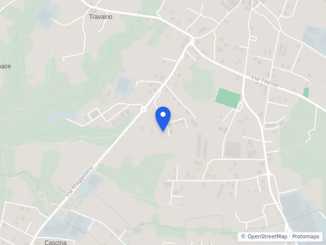 Mappa di Caronno Varesino, Varese
