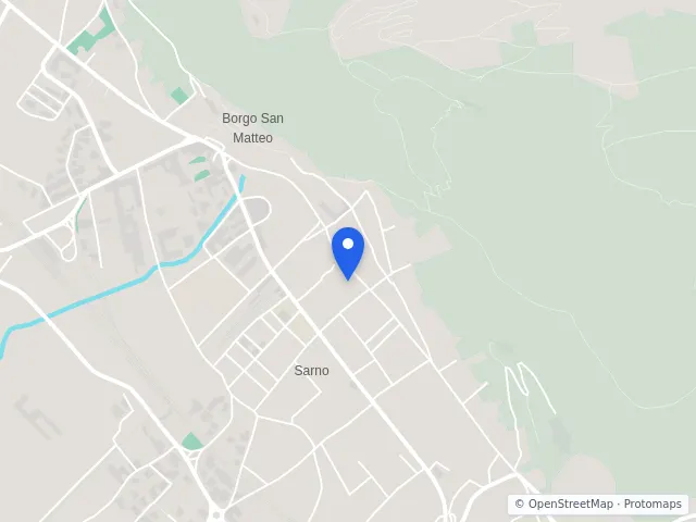 Mappa di Sarno, Salerno