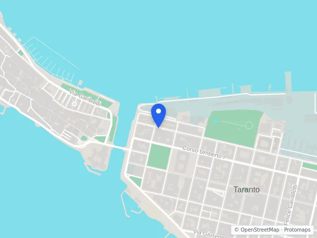Mappa di Taranto