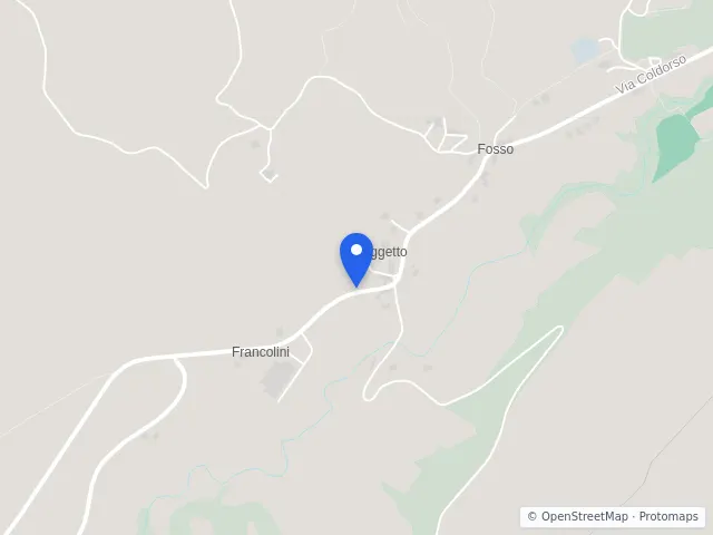 Mappa di Serra Sant'Abbondio, Pesaro e Urbino