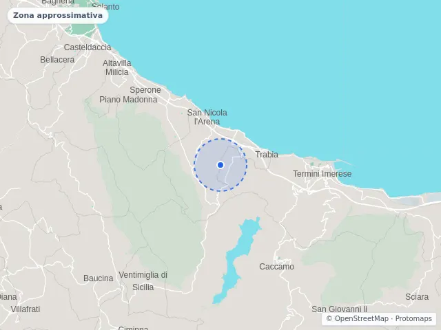 Mappa di Trabia, Palermo
