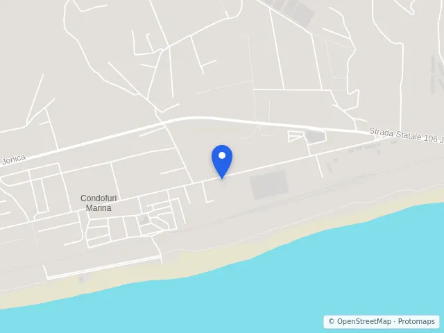 Mappa di Condofuri, Reggio di Calabria
