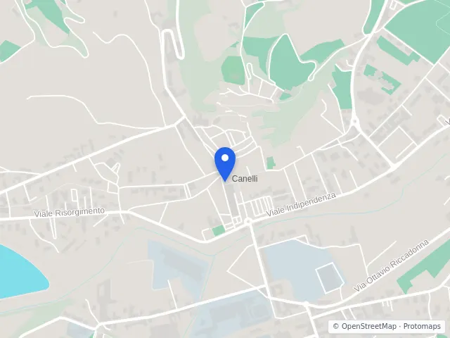 Mappa di Canelli, Asti