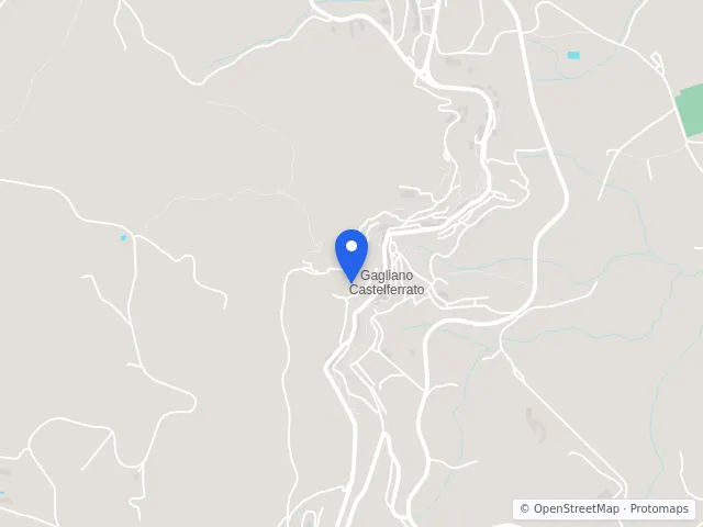 Mappa di Gagliano Castelferrato, Enna