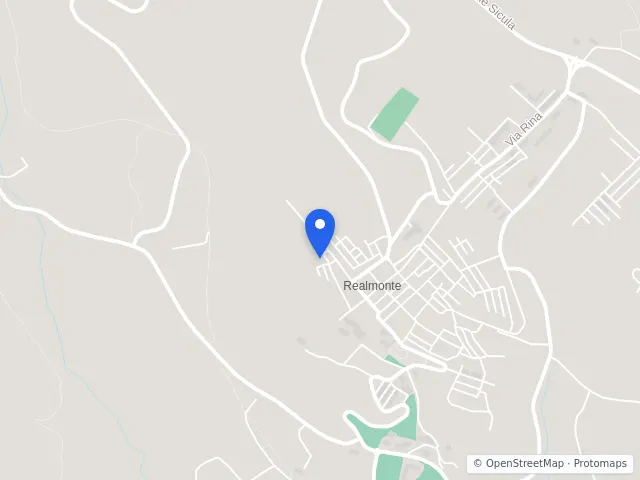 Mappa di Realmonte, Agrigento