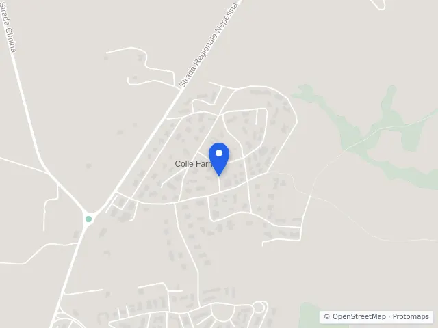 Mappa di Nepi, Viterbo