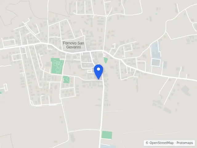 Mappa di Fornovo San Giovanni, Bergamo
